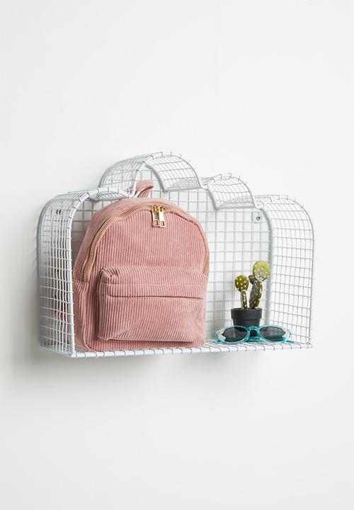 Sixth Floor - Cloud mesh shelf - white