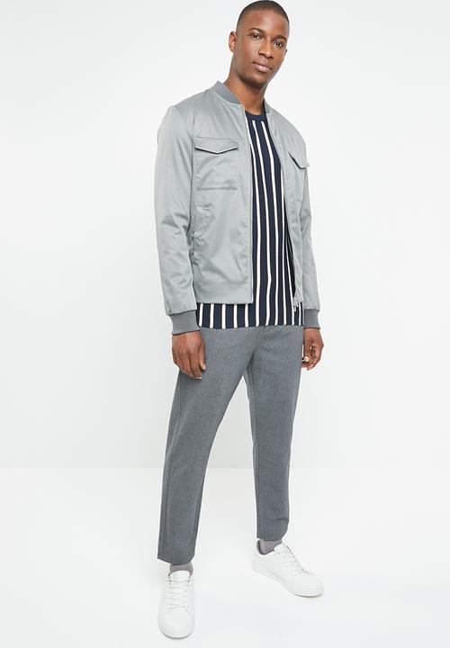 Jack & Jones - Loom jacket - grey