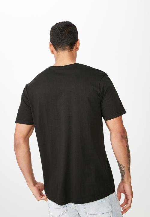 Cotton On - Tbar urban tee - black