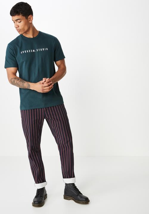 Cotton On - Tbar urban tee - green 