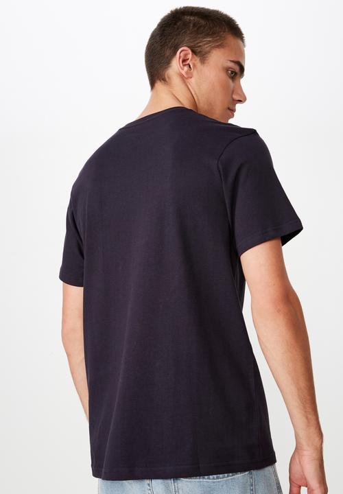 Cotton On - Tbar urban tee - navy