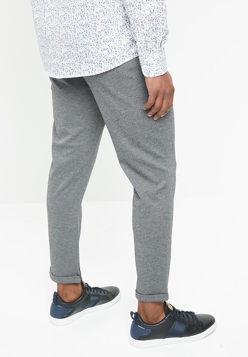 Selected Homme - Alex tapered fit trousers - grey