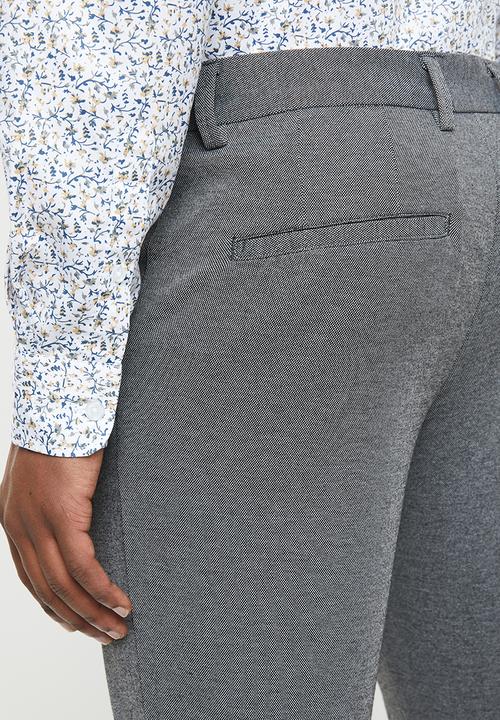 Selected Homme - Alex tapered fit trousers - grey