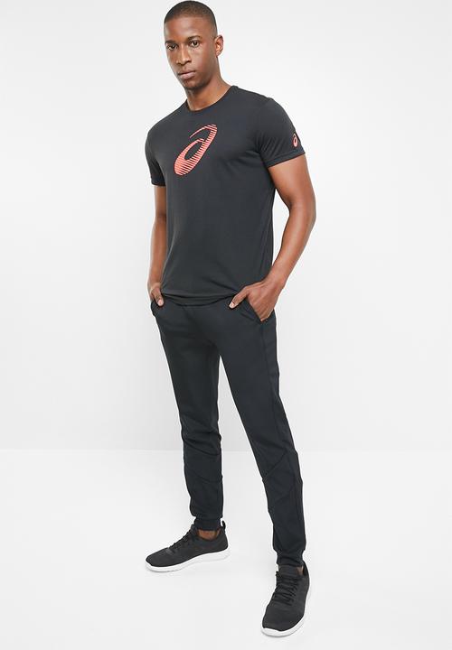 ASICS - GPX short sleeve top - black & red