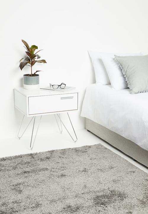 HMS Home - Pin pedestal - white gloss