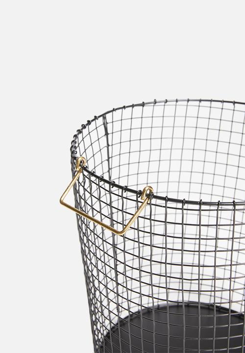 Sixth Floor - Iris basket - black 