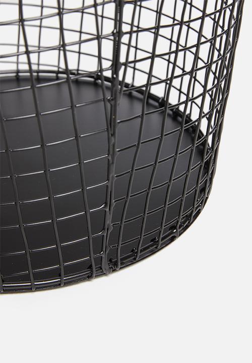 Sixth Floor - Iris basket - black 