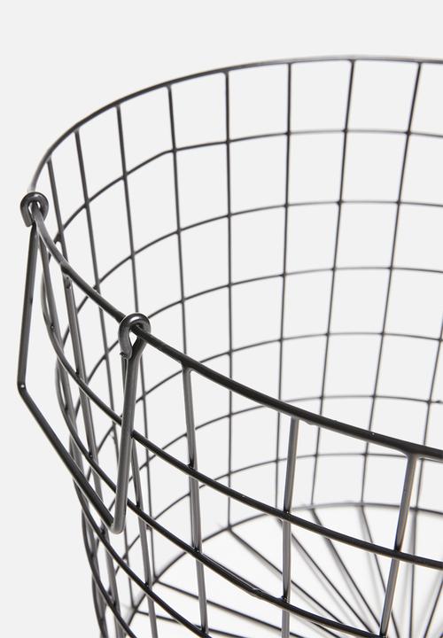 Sixth Floor - Logan basket - black 