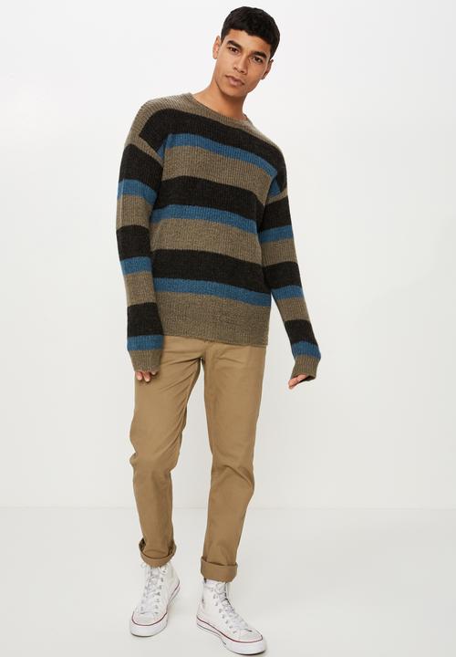 Cotton On - Box crew neck knit - multi