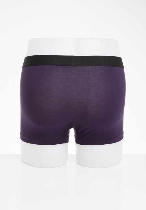New Look - Multi colour paisley 3 pack trunks - multi