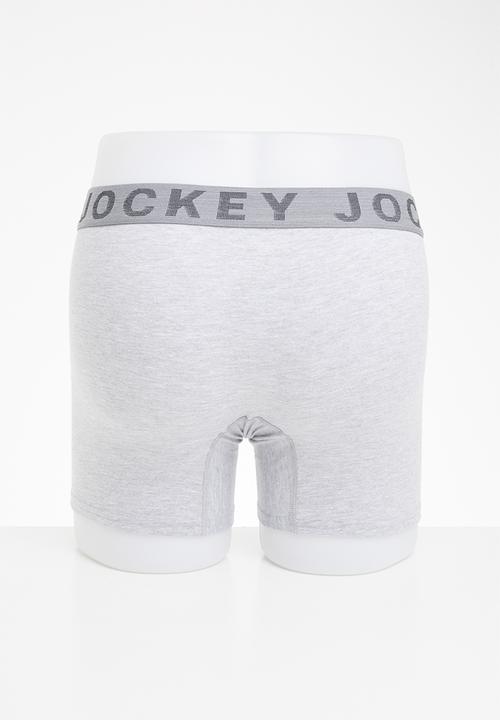 Jockey - 2 pack pouch trunk - grey & navy 