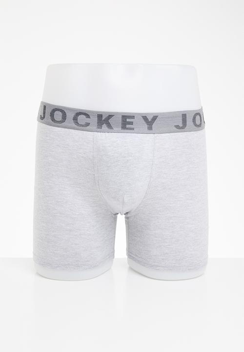 Jockey - 2 pack pouch trunk - black & grey