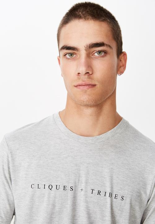 Cotton On - Tbar urban tee - grey
