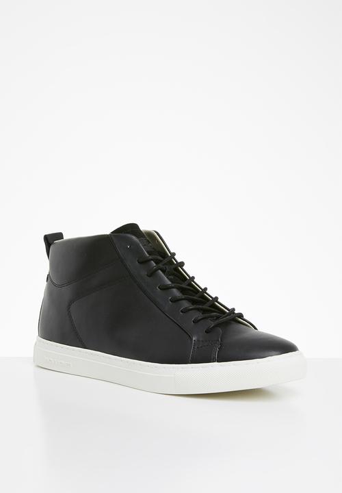 Jack & Jones - JFW neptune fusion leather - black