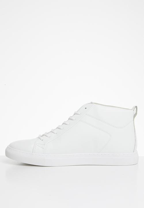 Jack & Jones - JFW neptune fusion leather - white