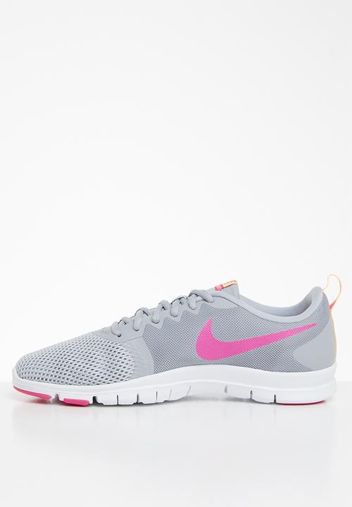 Nike - Flex essential - wolf grey/laser fuchsia-pure platinum 