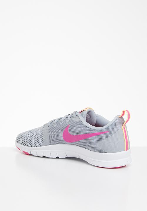 Nike - Flex essential - wolf grey/laser fuchsia-pure platinum 