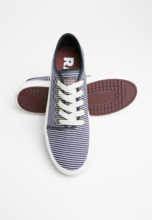 G-STAR - Strett ii - milk/dk saru blue