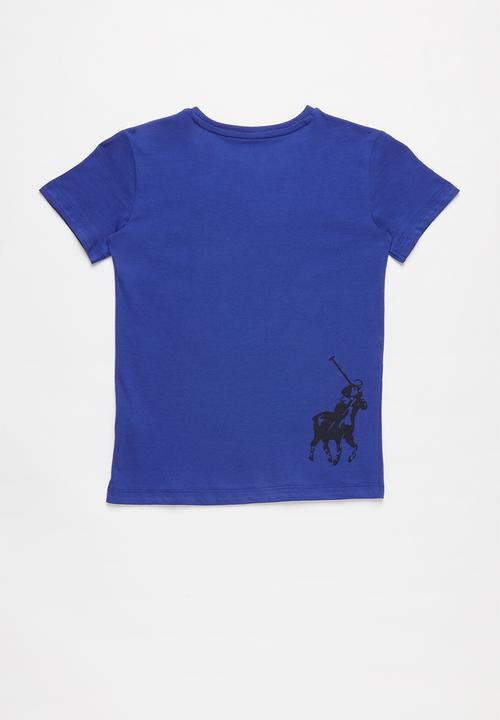 POLO - Boys rick classic short sleeve tee -blue