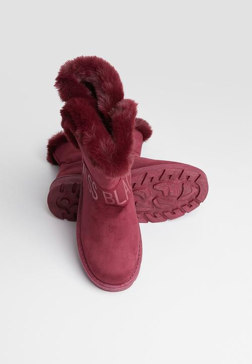 Miss Black - Rae boot - burgundy