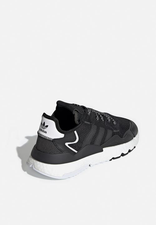 adidas Originals - NITE JOGGER - core black/core black/carbon