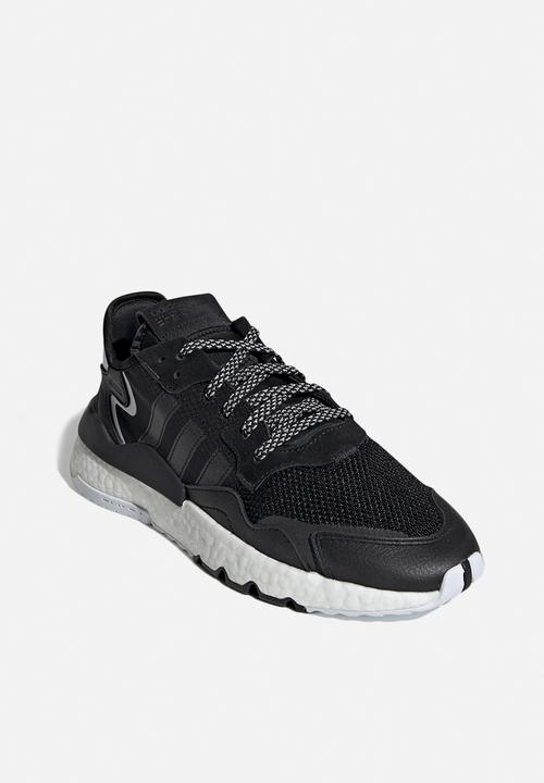 adidas Originals - NITE JOGGER - core black/core black/carbon