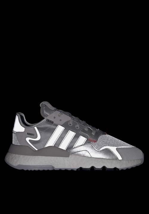 adidas Originals - NITE JOGGER - silver met./lgh solid grey/core black