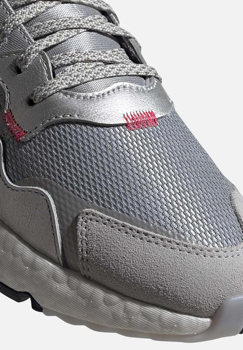 adidas Originals - NITE JOGGER - silver met./lgh solid grey/core black