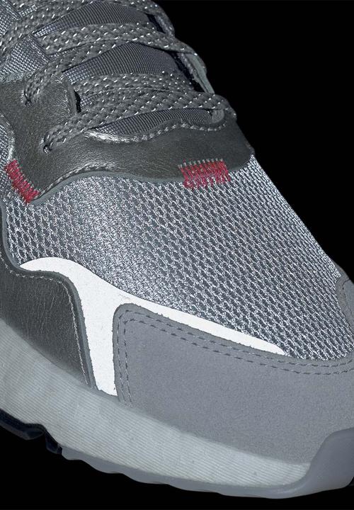 adidas Originals - NITE JOGGER - silver met./lgh solid grey/core black