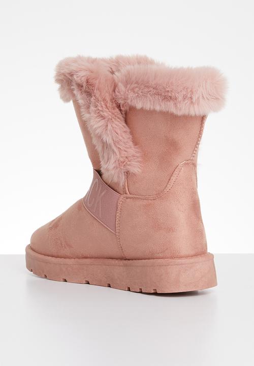 Miss Black - Rae boot - pink