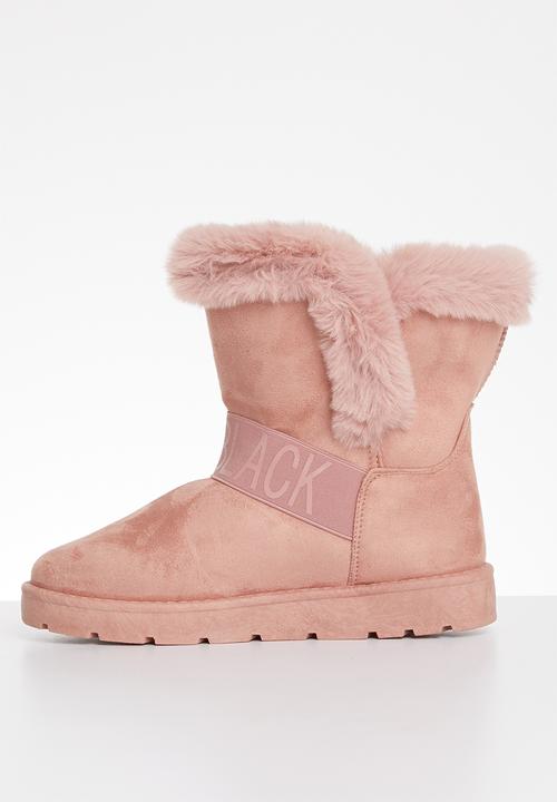 Miss Black - Rae boot - pink