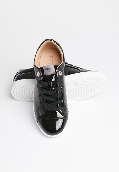ONLY - Silja patent sneaker - black 