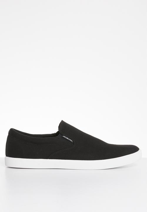 Jack & Jones - Rowden canvas slip anthracite - black