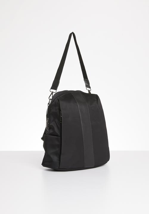 STYLE REPUBLIC - Fashion strip backpack - black