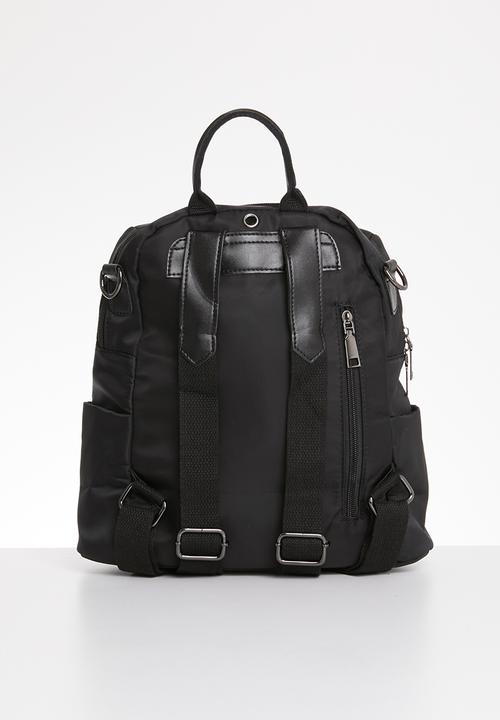 STYLE REPUBLIC - Fashion strip backpack - black