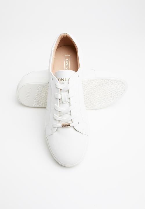 ONLY - Sage star sneaker - white