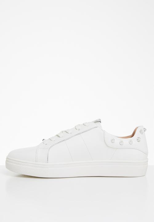 ONLY - Sage pearl sneaker - white