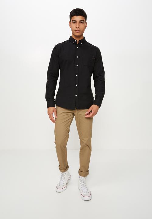 Cotton On - Brunswick shirt - black