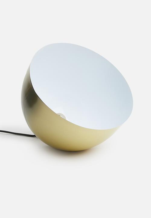 Sixth Floor - Dome pendant - brass