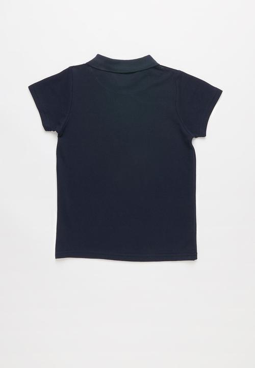 Pop Candy - Printed golf shirt - navy