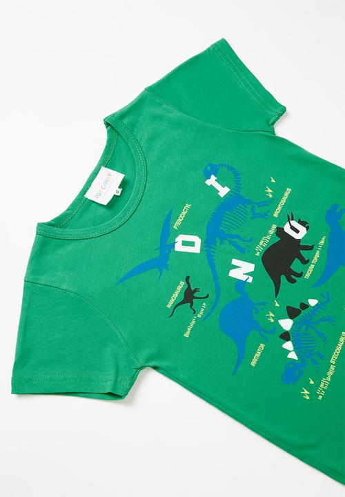 Pop Candy - Dinos tee - green multi