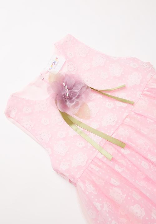 Pop Candy - Printed sleeveless dress - pink