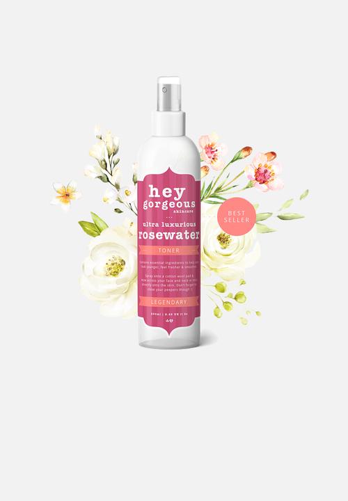 hey gorgeous - Ultra Luxurious Rosewater Toner