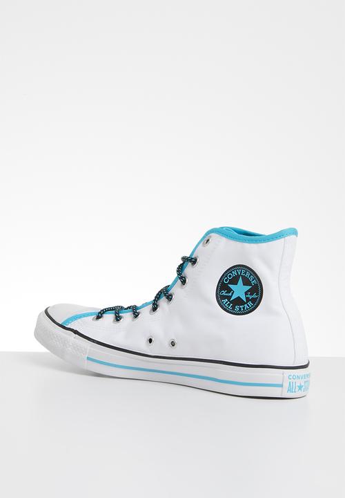 Converse - Chuck Taylor all star hi - white/gnarly blue/white		