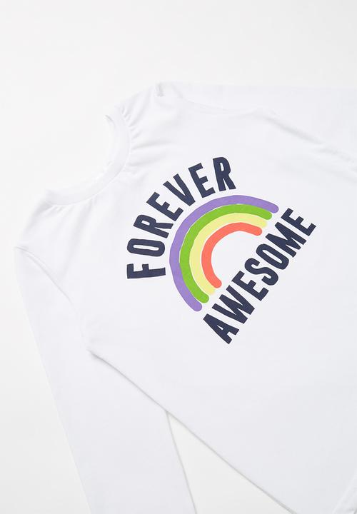 Pop Candy - Kids 3 pack long sleeve printed top - multi 