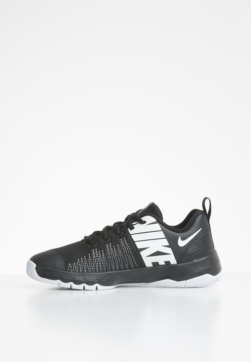 Nike - Nike team hustle quick (gs) - black & white