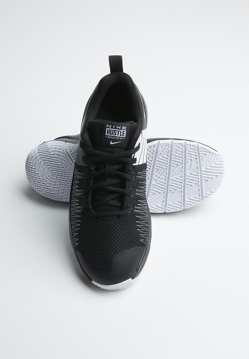 Nike - Nike team hustle quick (gs) - black & white