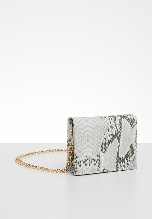 Call It Spring - Celaclya wallet - grey & green