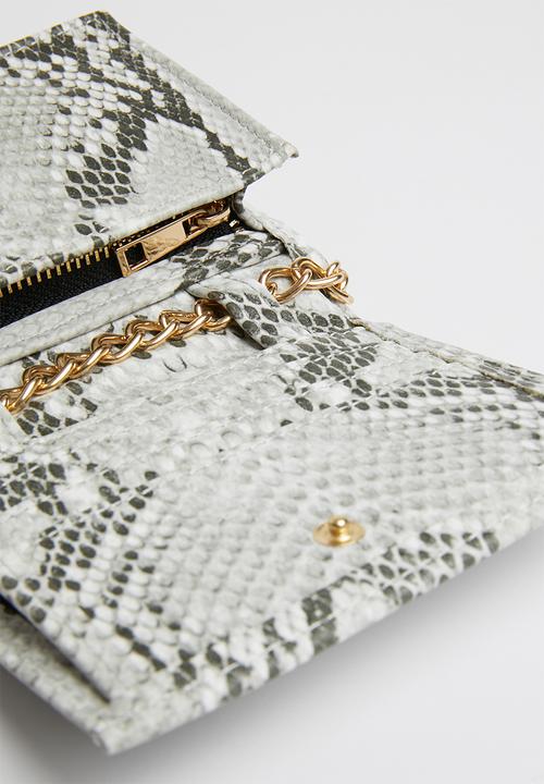 Call It Spring - Celaclya wallet - grey & green
