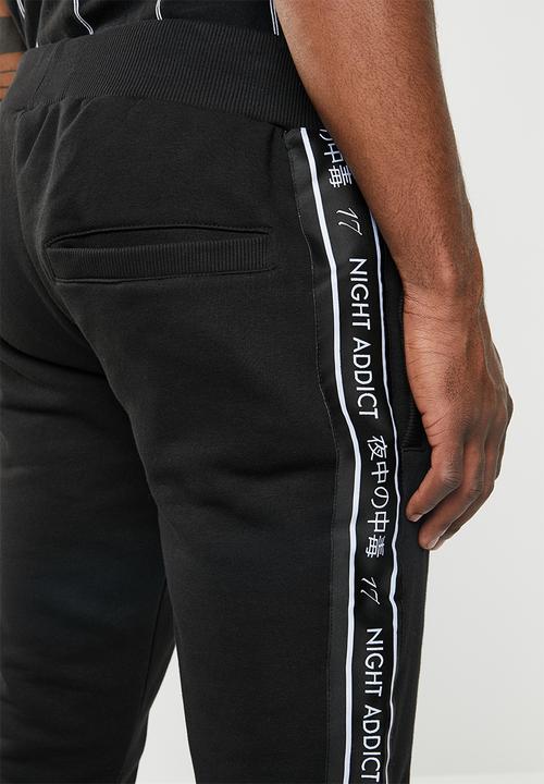 Night Addict - Twix Joggers - black